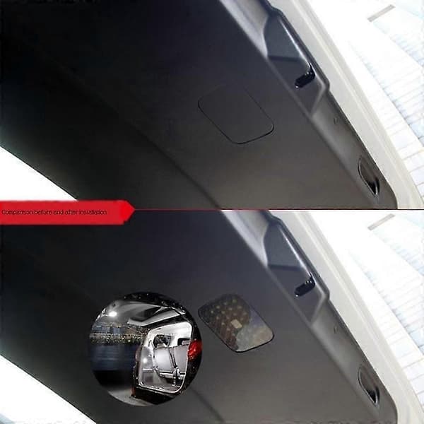 LED bagasjeromslys midtre lampe for Alphard Vellfire 30-serien 2015-2020