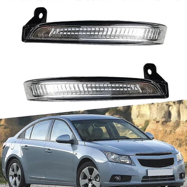 Bil LED Bakspejl Lys Blinklys Til Cruze J300 2009 - 2015 94537661 94537660
