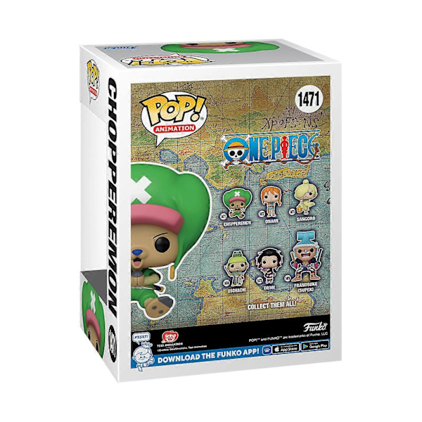 Chopperemon One Piece Pop! Anime Vinyylifiguuri Multicolor One Size