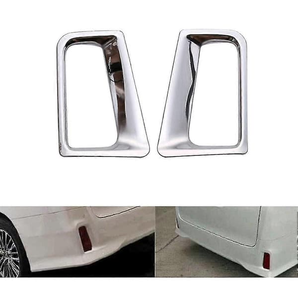 Bil Bakre Støtfanger Tåkelys Lampe Deksel Trim Reflektor Tåkelys Pyntelist For Alphard Vellfire 3
