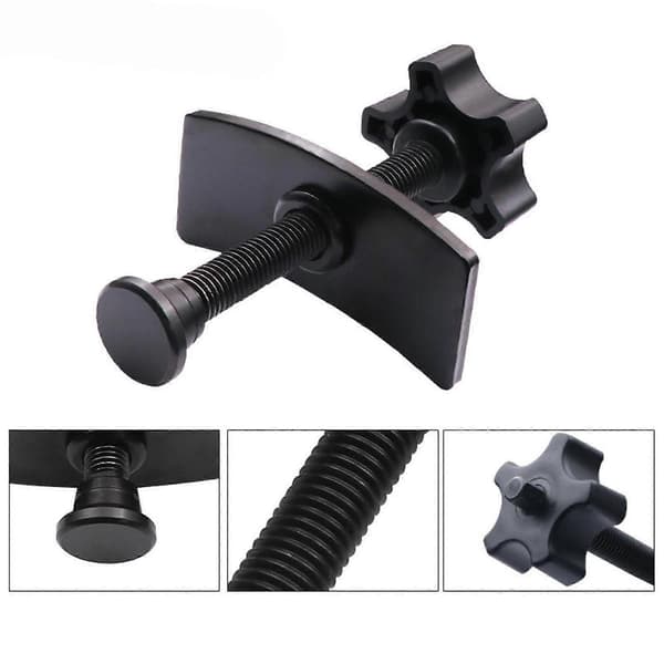 Generisk bremseklodsspreder, robust, professionelt skivebremseklodsseparationsværktøj Black 165MM