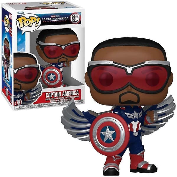 Captain America Brave New World Pop! Marvel Vinylfigur Multicolor One Size