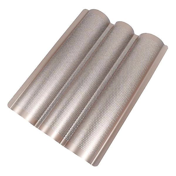 38,5X28,5x4cm Gyldne Bageplader 1 stk Brødbageform Nonstick Bageplade Bageværktøj Køkken Gadget