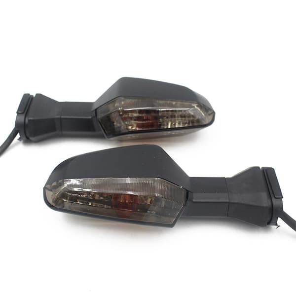 2x Motorcykel Blinklys til Z1000SX Reservedele Nem Installation Black 15.5cm