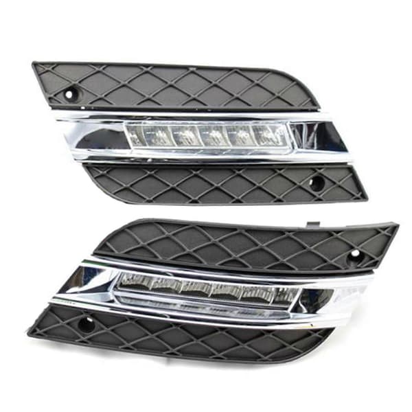 LED Kjørelys DRL Tåkelys for ML350 W164 ML300 ML320 2010-2011 Black