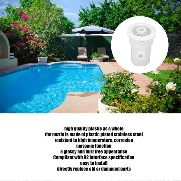 Massage Jet, Swim Spa Massage Effekt Massage Jet Udskiftning Universal G2 Interface Til Spa Pool