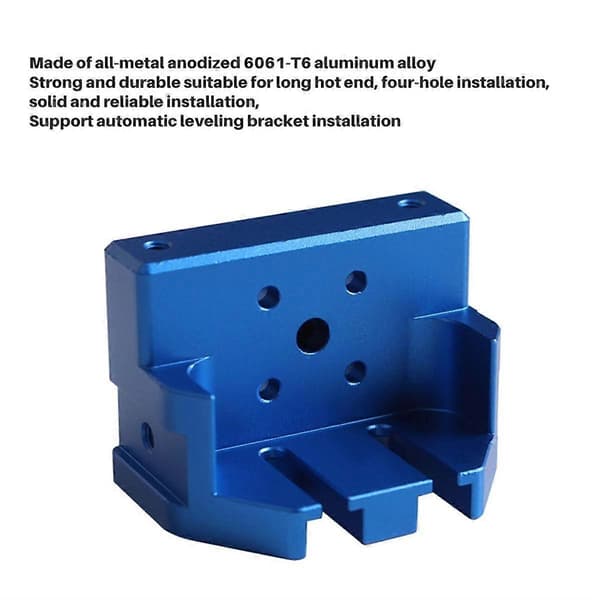 Monteringsbeslag til All Metal Hotend til 3, 5, -10 Serie 3D Printere - til 3D Printer Tilbehør As Shown