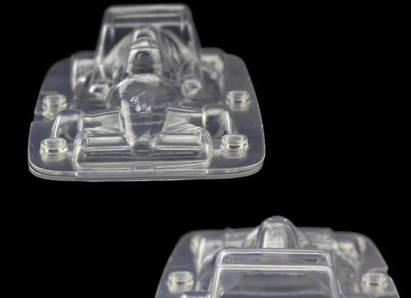 Bakplåtar 3D Bilform Polykarbonat Chokladformar Chokladkakor Formar Bricka Polykarbonatplast