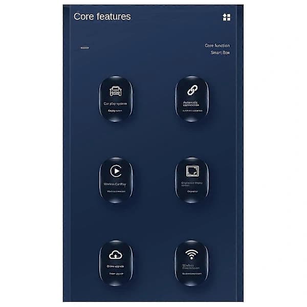 2-in-1 Langaton Carplay Android -sovitin Android Auto Autosovitin Langaton Sovitin Muunna Langallinen Carplayksi Langaton Laatikko[CO]