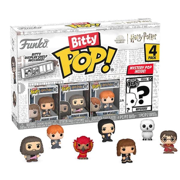 Hermione 4 kpl Harry Potter Bitty Pop! Vinyylihahmot Multicolor One Size