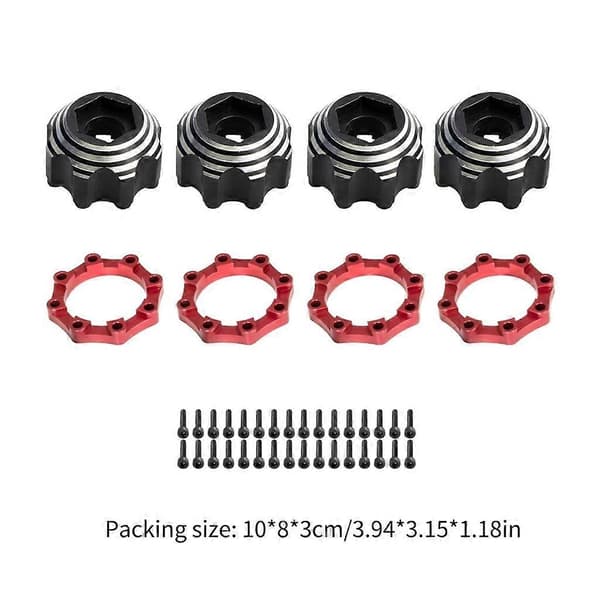 Fjernkontroll Bil Del Utvidet Hjul Hexagon Adapter Hjulnav Låsemutter Sett PL ProLine 8x32 to17mm 1