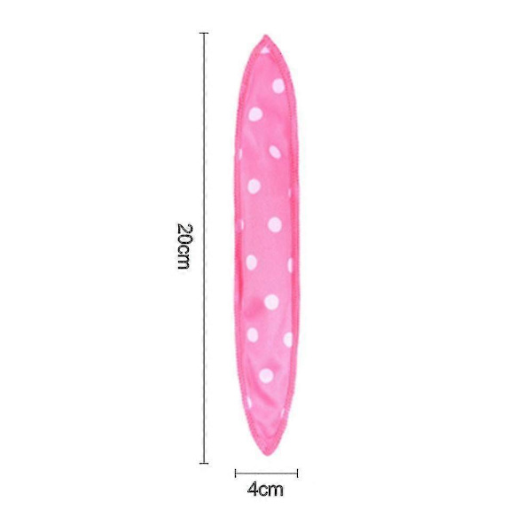 30 Locktänger Sovskum Locktång Mjuk Pink
