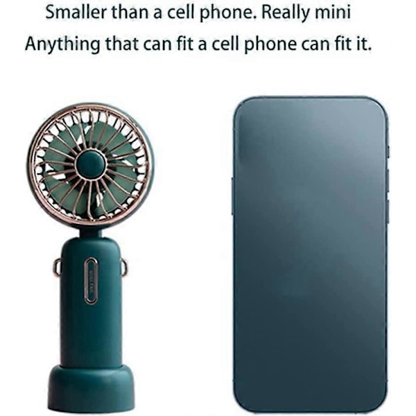 USB-ladattava kannettava minikäsituuletin