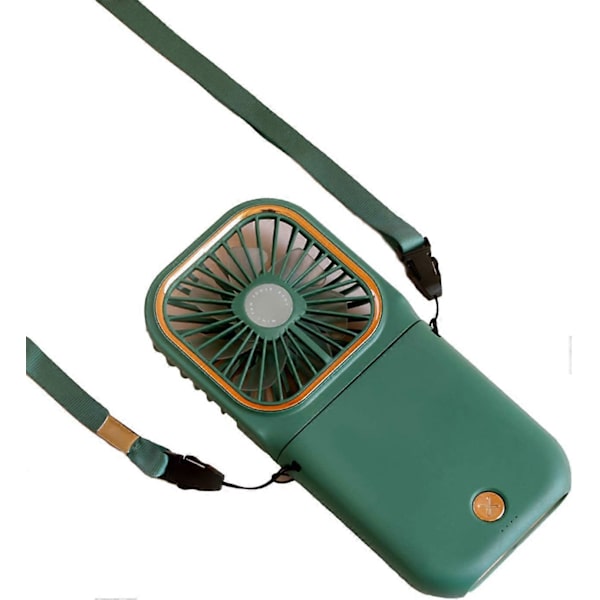Ihana Creative Handheld Mini USB -tuuletin (vihreä)