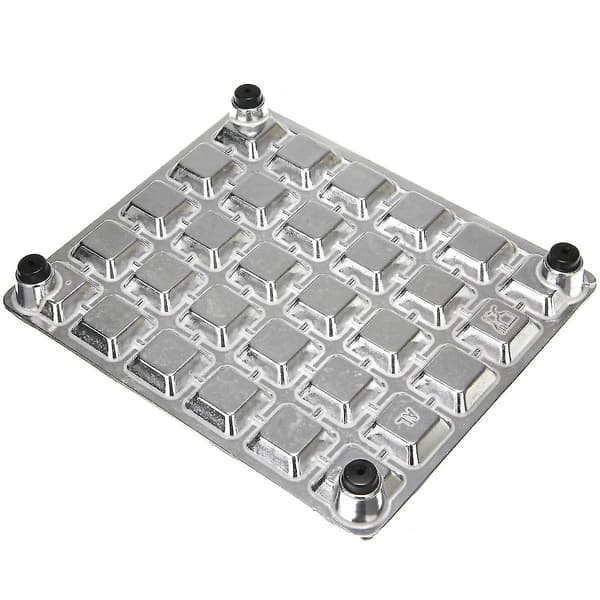 Bageplader Sølv Dumpling Form Ravioli Maker Gadgets Hurtig Pres Pasta Tærte Dumpling Fremstillingsværktøjer