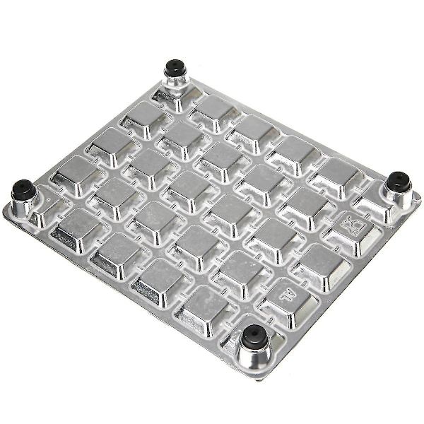 Bakeformer Sølv Dumplingform Ravioli Maker Gadgets Rask Press Pasta Pai Dumpling Lagingsverktøy