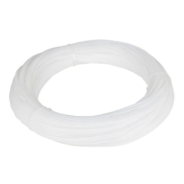 1 rulle 100 meter 4x2,5 mm matningsrör PTFE-rör extruder filamentdelar för 3D-skrivare White
