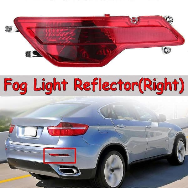 Reflektor for tåkelys bakfanger for X6 E71 E72 2008-2010 63147187219 63147187220 Høyre