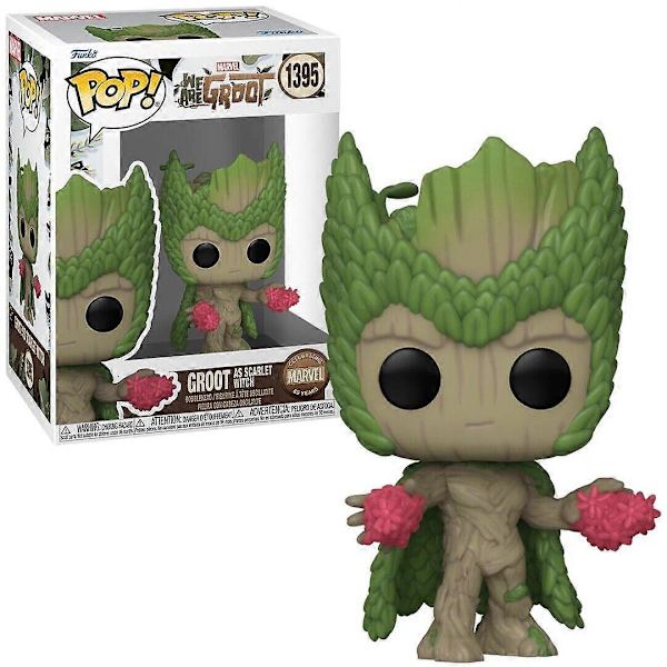 Groot Scarlet Witchina Olemme Groot Pop! Marvel Vinyylifiguuri Multicolor One Size