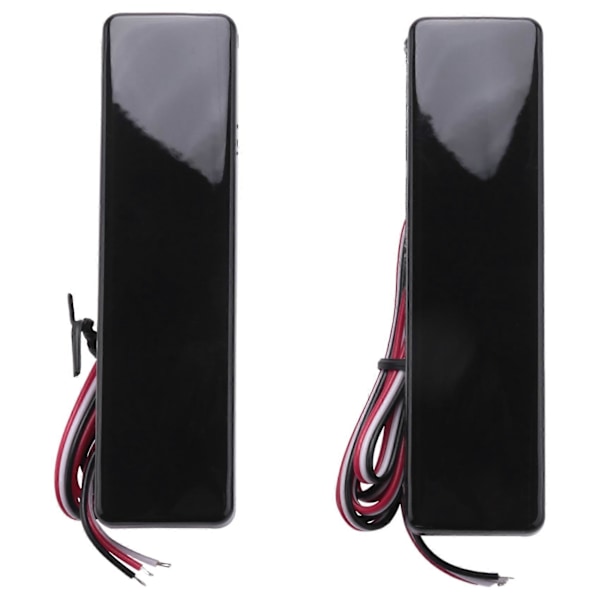 Musta linssi LED-puskurin heijastin takavalot Opel Vivarolle, Movanolle, Primastarille, Trafic Master -haravavaloille ja suuntavilkuille Black