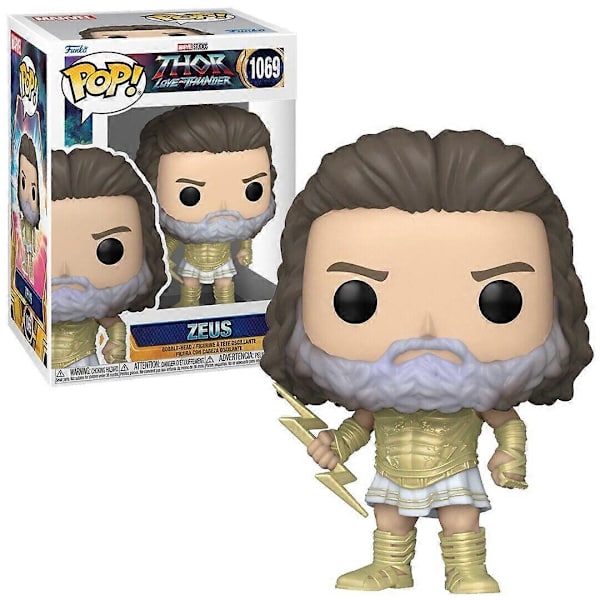 Zeus Thor Love & Thunder Pop! Marvel Vinyl Figur Multicolor One Size