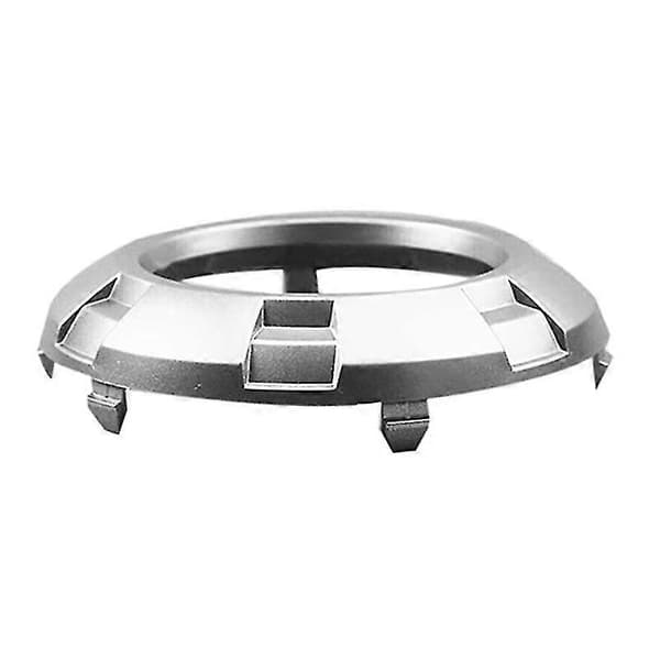 Biltilbehør Par Front Tåkelys Lampe Sølv Krom Deksel Ramme for Montero 2007-2014 6400A583H