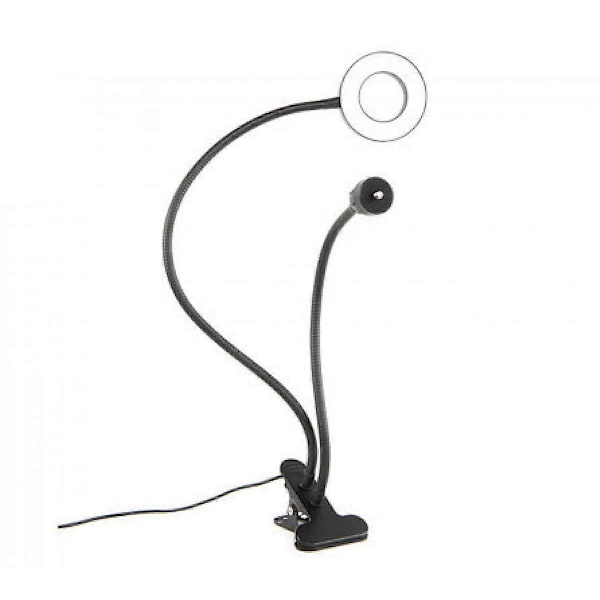 Led-rengastäyttövalo USB-latauksella, himmennettävä valokuvausrengastäyttövalo