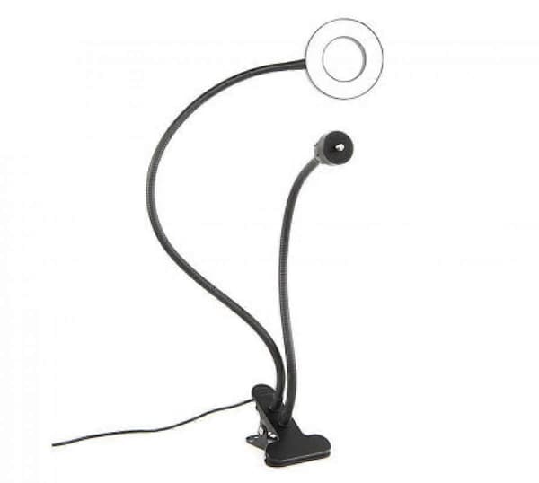 LED Ring Fylllys USB-Lading Dimbar Fotografi Ring Fylllys