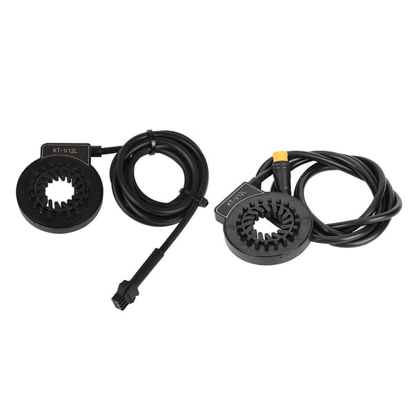 E-cykel pedalsensor KT-V12 Sensor SM/Vandtæt stik SM Samling Black