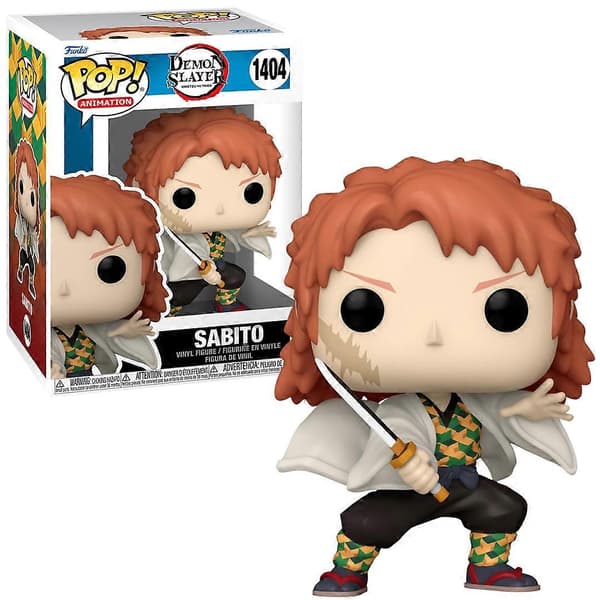 Sabito Demon Slayer Pop! Anime Vinyl Figur Multicolor One Size