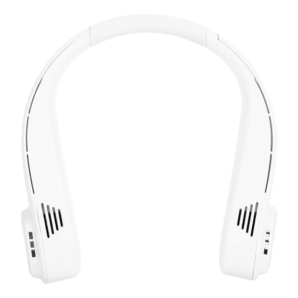 Tyst USB hängande halsfläkt (vit)