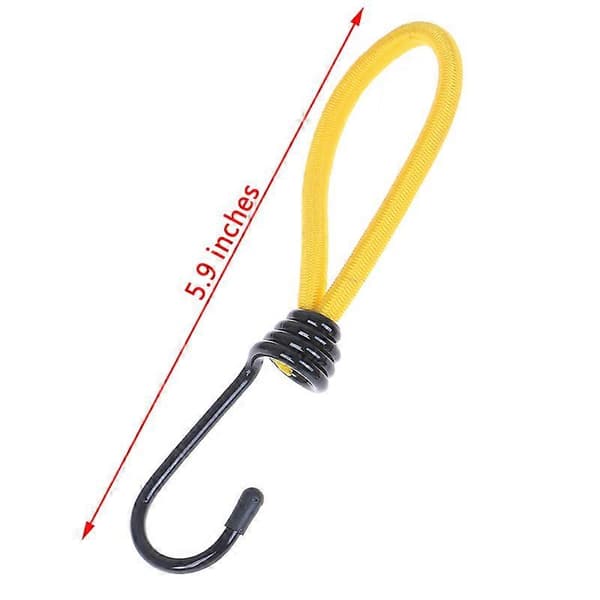 3 stk/parti Telt Elastisk Snor Spenne Utendørs Camping Telt Elastisk Snor Spenne Høy Elastisitet Faste Stropper Camping Telt Tilbehør