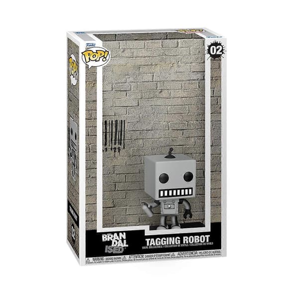 Tagging Robot Banksy Pop! Art Cover Vinylfigur Multicolor One Size