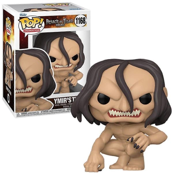Ymirin Titan Attack on Titan Pop! Anime Vinyylihahmo Multicolor One Size