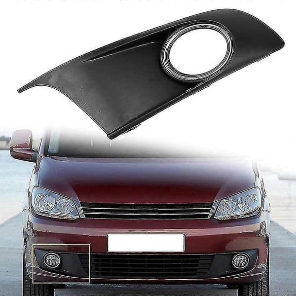 Chrome Bil Frontfanger Høyre Tåkelys Tåkelykt Ventil Grilldeksel For - Caddy 2010-2015 2k58