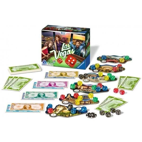 RAVENSBURGER Las Vegas Brettspill og stemningsfulle spill