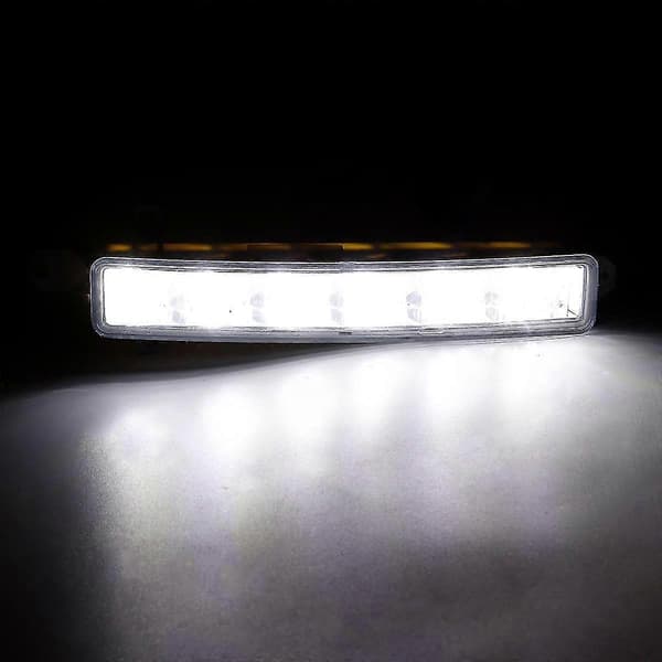 Bil 6 Led 6000k Kørelys DRL Klar 9677409380 Til C1 2006-2017 C3 2015 2016