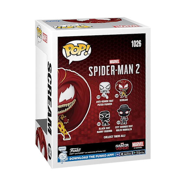 Scream Spider-Man 2 Pop! Games Vinyylihahmo Multicolor One Size