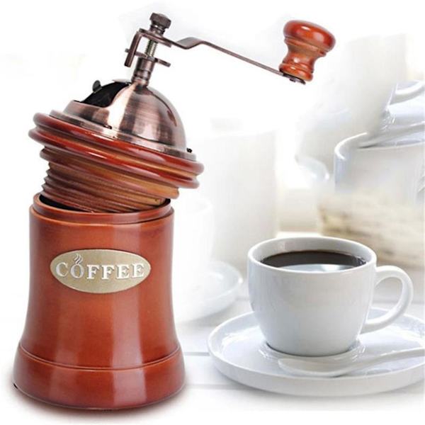 Kaffekværn, Trækværn, Kafferullekværn til Slowdown-raketter.