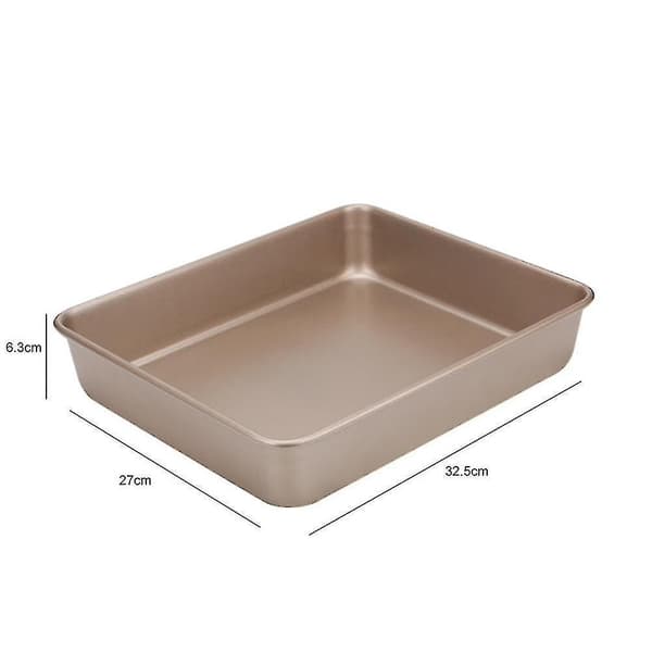 Kageforme Homemiyn Høj Bageform Nonstick Bageplade Metal Ovn Bageplade 32,5x27x6,3cm