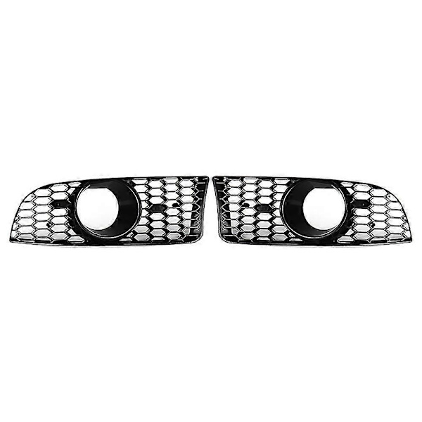 2x Bil Front Grill Nedre Kofanger Tågelygte Dækbeklædning Til- E90 E91 E92 E93 2004-2012 Style A