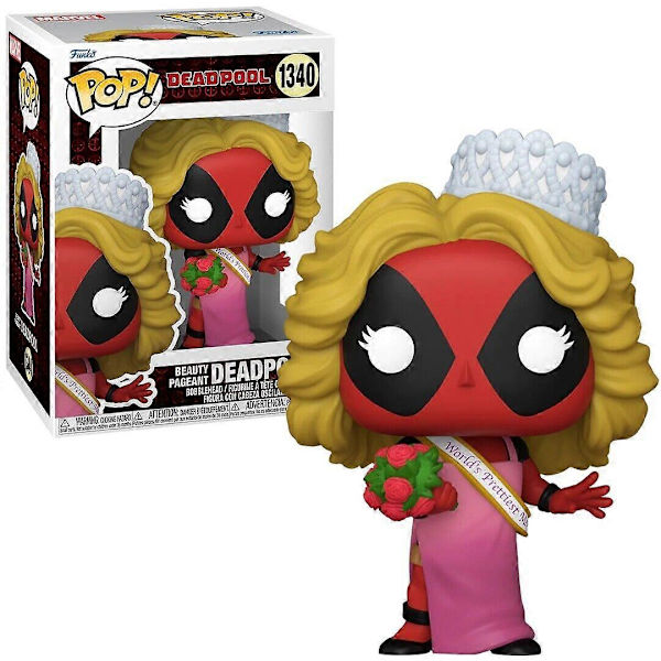 Skönhetstävling Deadpool Pop! Marvel Vinylfigur Multicolor One Size