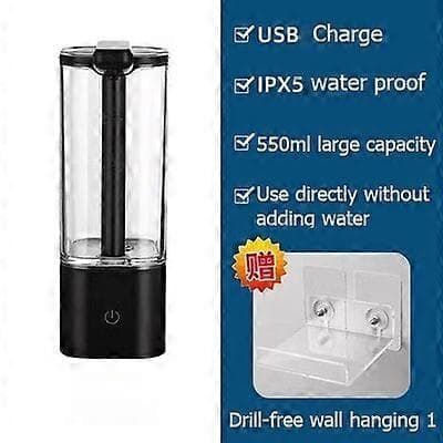 Håndfri 500 ml automatisk sæbedispenser berøringsfri sanitizer dispenser smart sensor flydende sæbedispenser til køkken badeværelse rechargeable model 2