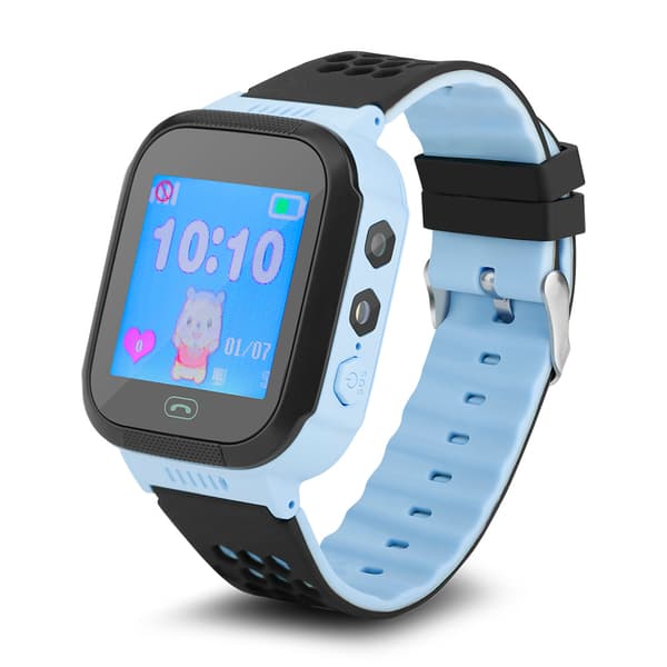 Intelligent Multifunksjonell Smart Samtale Telefon Barn Smart Armbånd Fjernovervåking Blå