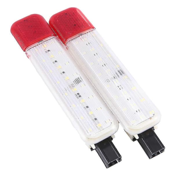 1 par Dør Interiør Led Reflektor Lys Interiør Lys 15021517 15021518 Til Rød-hvid