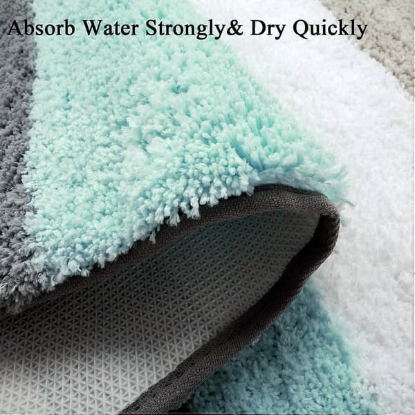 Absorberende Sklisikker Badematte Mikrofiber Baderomsmatte (45X65cm)