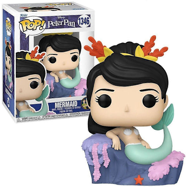 Mermaid Peter Pan 70th Pop! Disney Vinylfigur Multicolor One Size