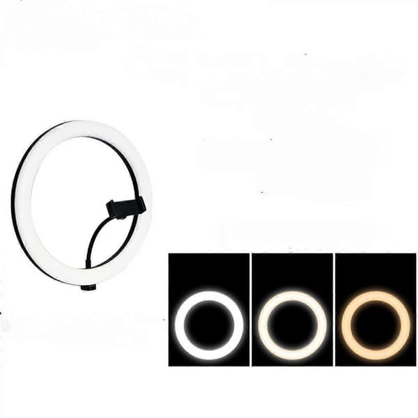 26 cm selvfotograferingslampe ring for direktesending fylllys