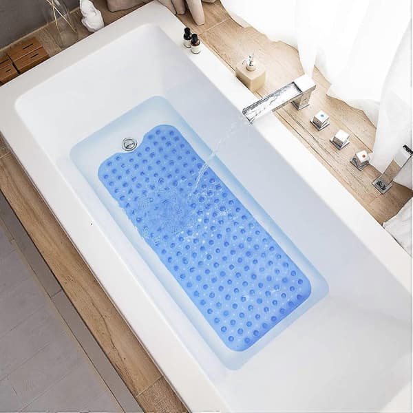 Badekar matter for dusj Ekstra lang sklisikker badematte, 99 x 41 cm dusjmatte