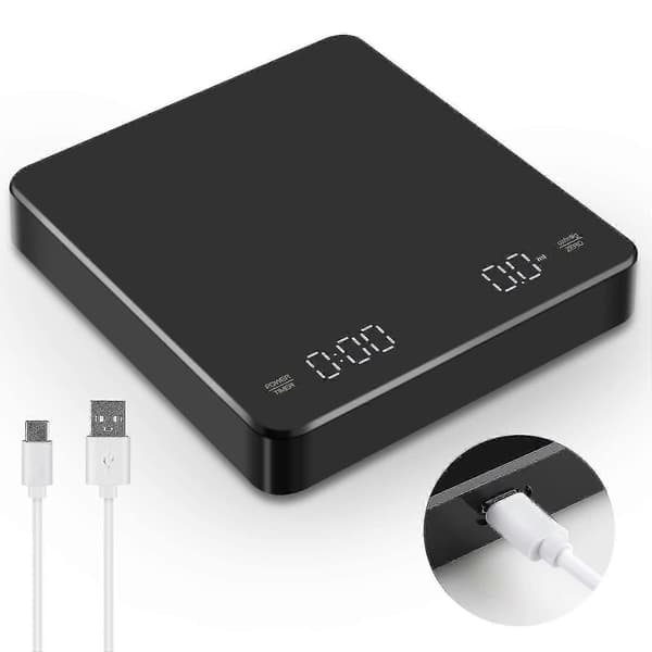 3 kg / 0,1 g elektronisk køkkenvægt kaffevægt